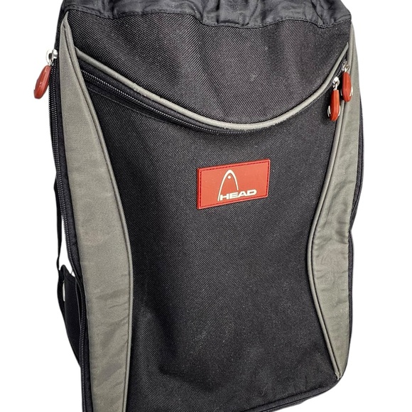 Head Drawstring Day Hike Bag Gym Bag String Bag Sackpack Cinch Shoulder Backpack - Picture 1 of 9